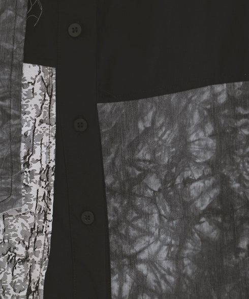 Faded Print Blouse